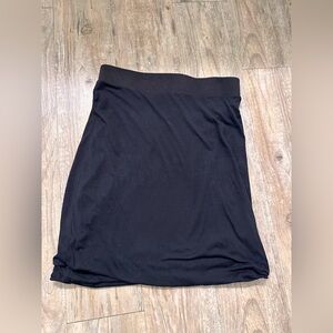 Cute black mini skirt from Bali made sustainable clothing company We-Ar